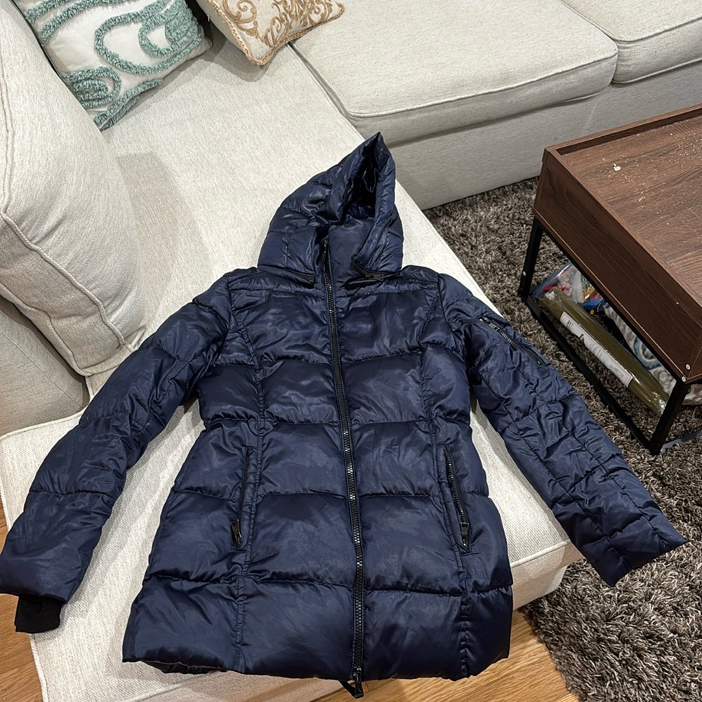 SAM S13 puffer jacket in navy size medium